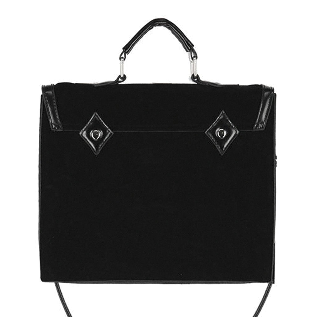  Restyle Cathedral black crossbody bag - rear view