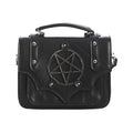  Banned Alternative Moloch black square crossbody bag - front view