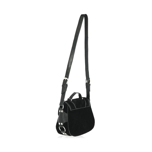  Restyle Triple Goddess black crossbody bag with metal details - rear view