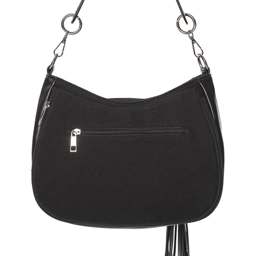  Banned Alternative Tamora black shoulder bag - rear view