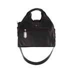  Restyle Succubus black rigid bat wing shaped handbag - rear view
