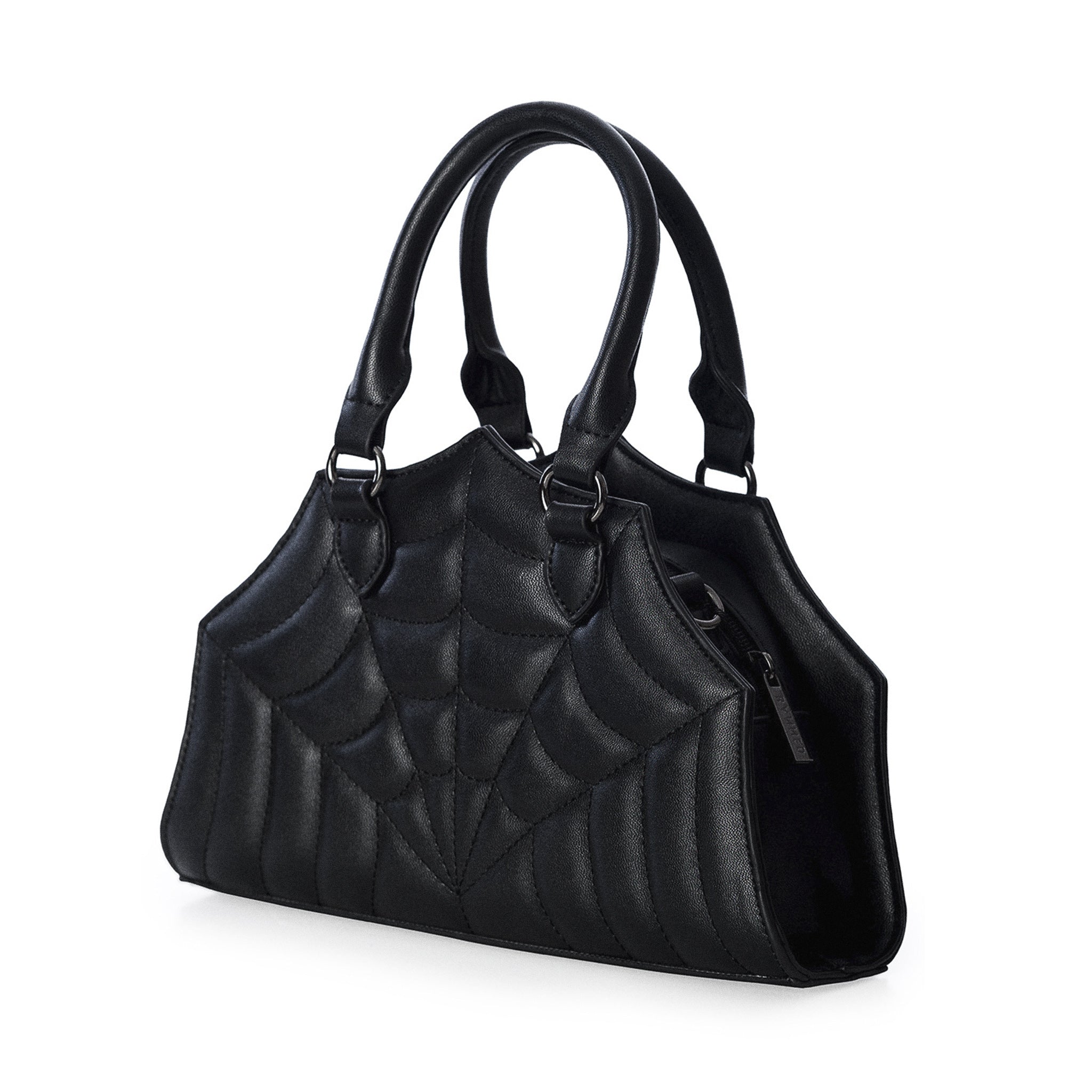  Banned Alternative Sirin black handbag - front angle view
