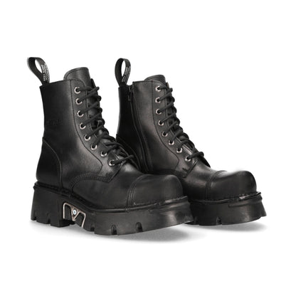 Botas militares New Rock M.NEWMILI083-S19 color negro vista par