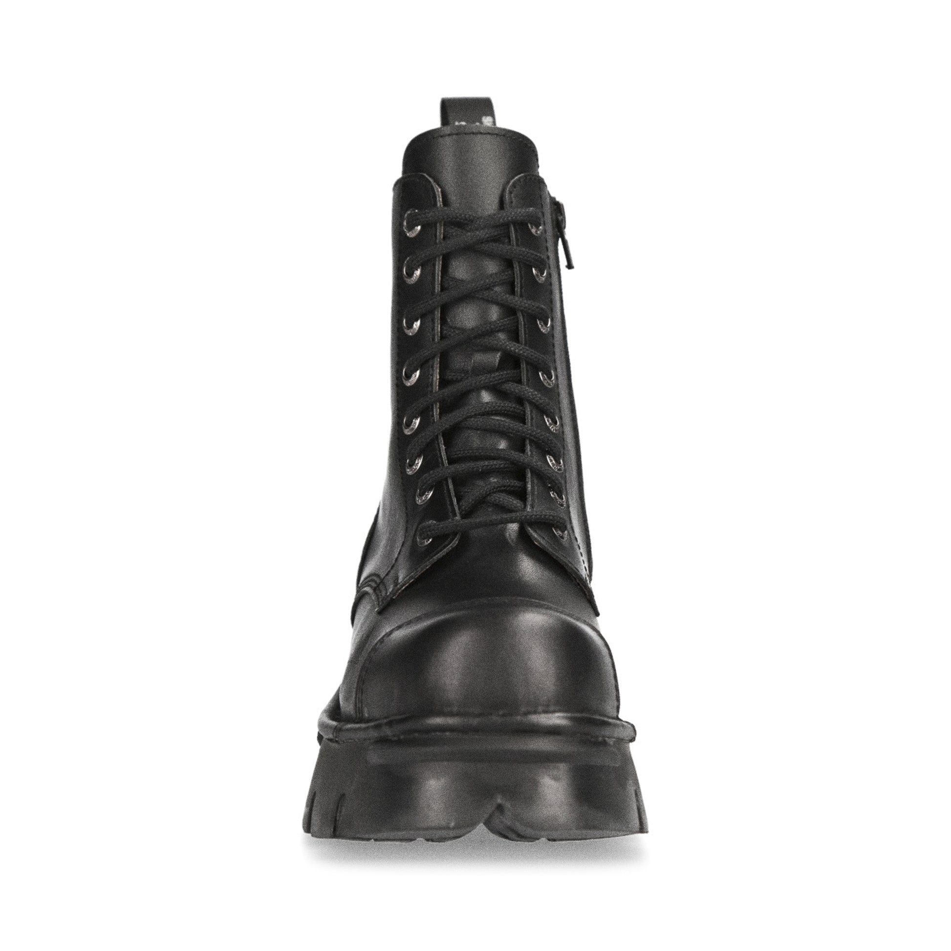 Botas militares New Rock M.NEWMILI083-S19 color negro vista frontal