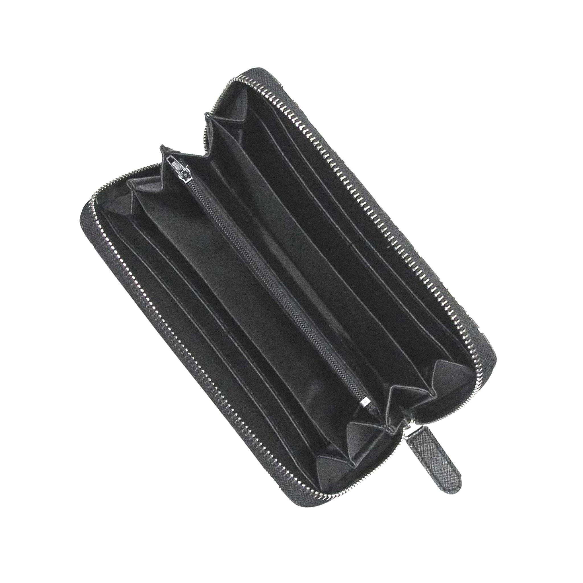  LiquorBrand large rectangular ouija print wallet - interior view