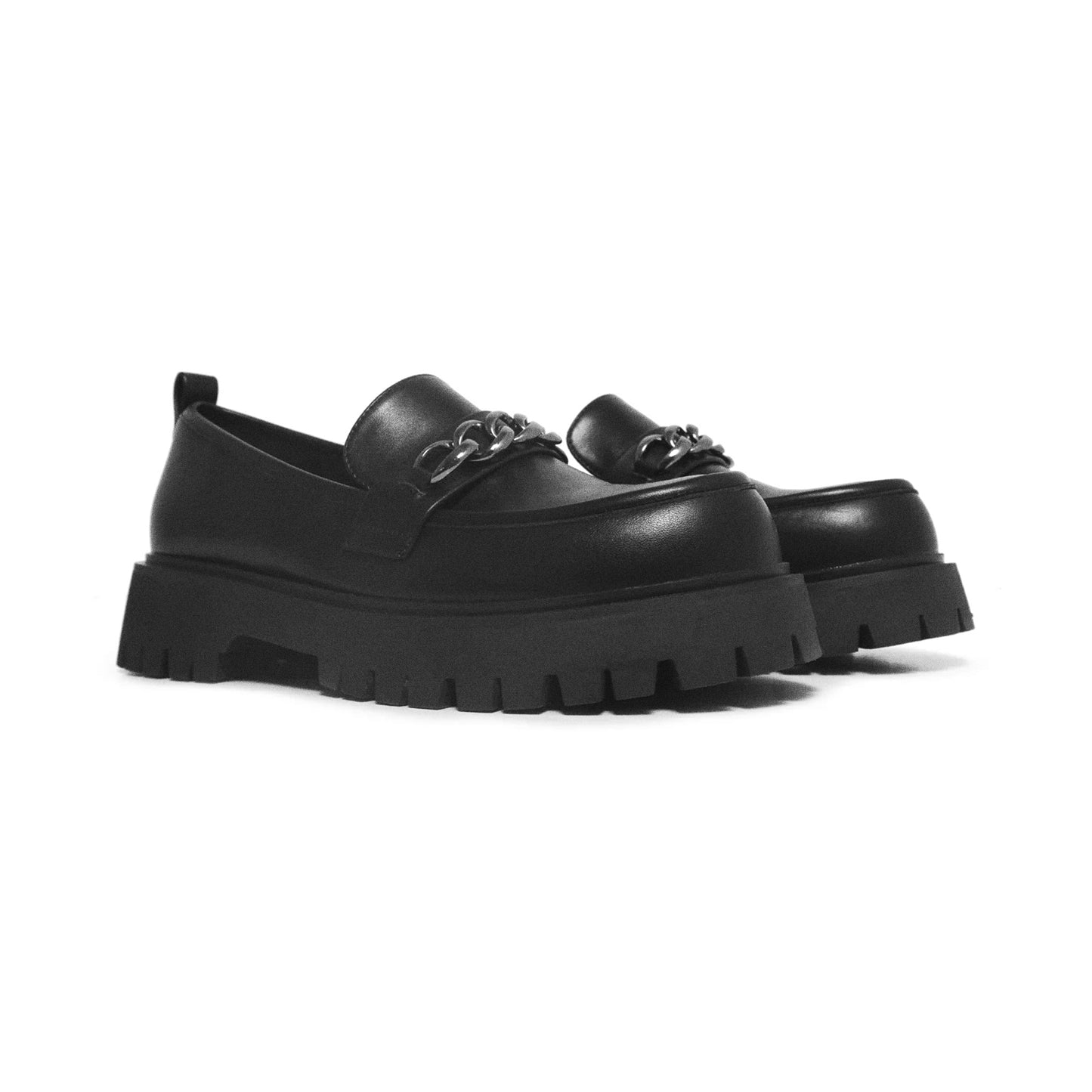 Mocasines para hombre Shenron de Koi Footwear color negro vista par