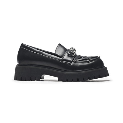 Mocasines para hombre Silent de KOI Footwear en color negro vista lateral exterior