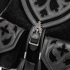  Restyle Cathedralis Buckle black backpack - detail view