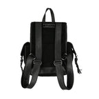  Restyle Herbal black backpack with magical forest embroidery - rear view