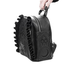  Restyle Midnight Moon backpack with cathedral and moon embroidery - side view