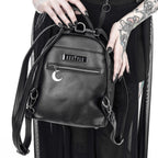  Restyle Midnight Moon backpack with cathedral and moon embroidery - rear view
