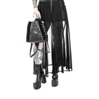  Restyle Midnight Moon backpack with cathedral and moon embroidery - full model view