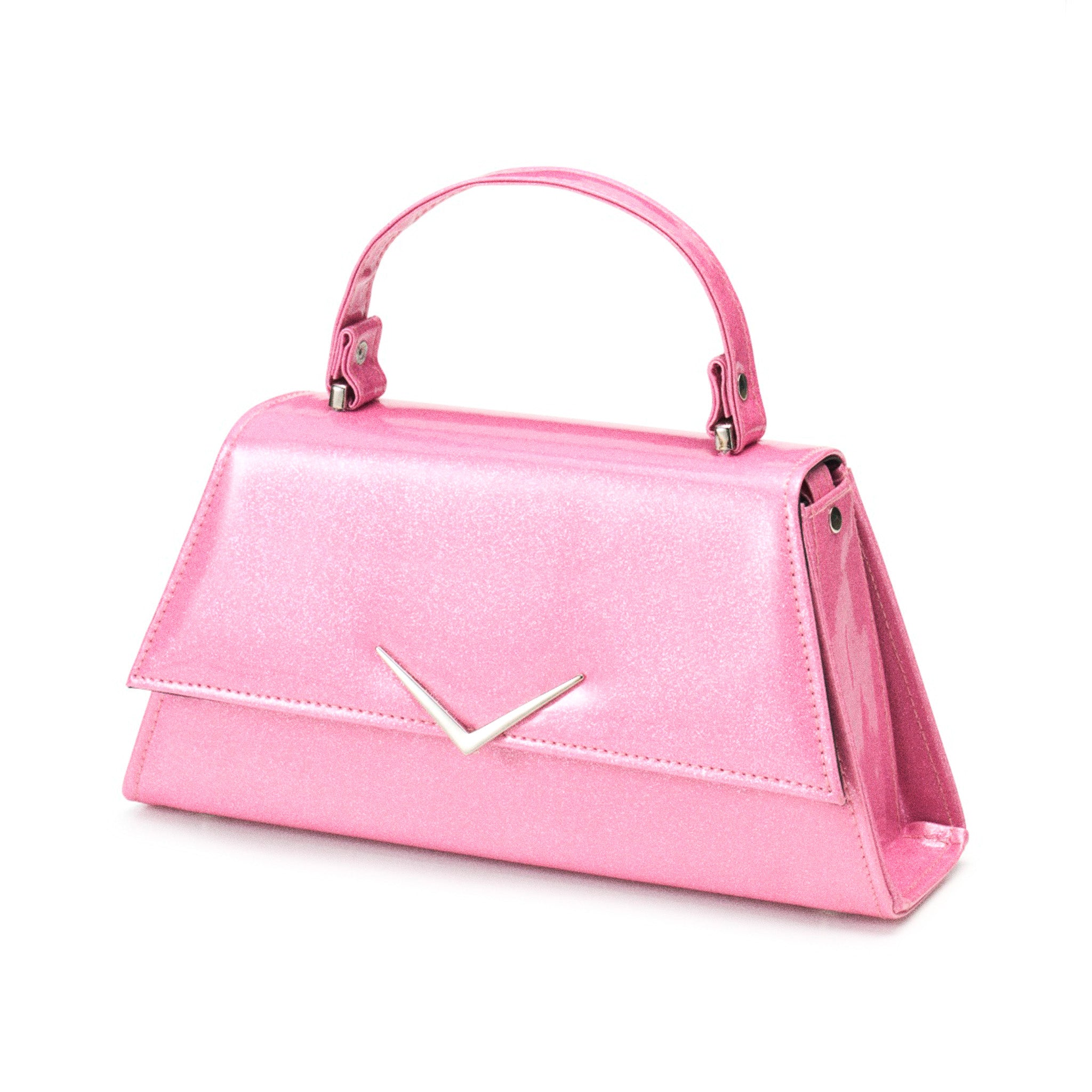  mostrando su forma estructurada y el efecto brillante del material.