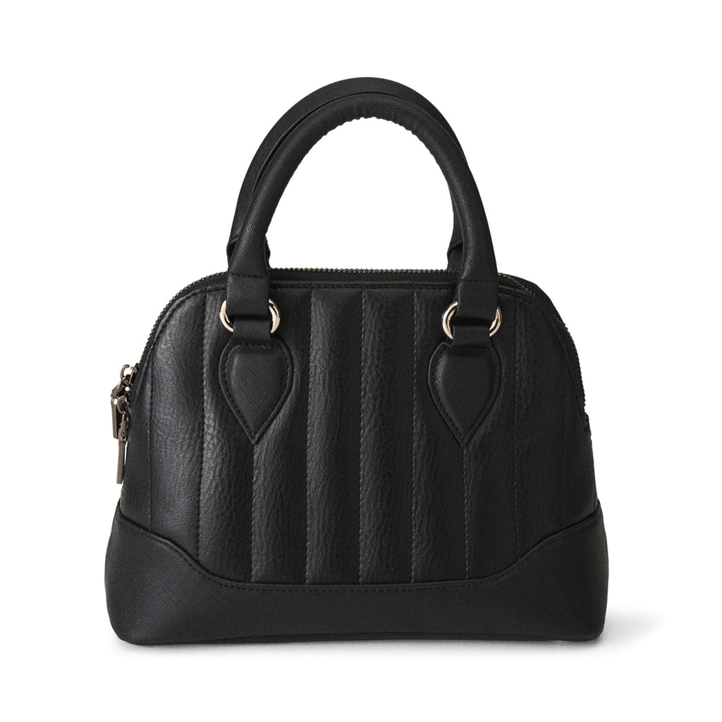  mostrando las costuras verticales y las asas superiores.