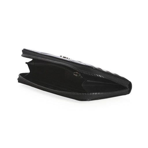  Gothic wallet interior - showing central zip coin purse and card slots
