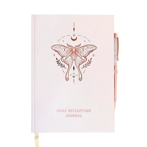 "Luna Moth Daily Reflection" Journal