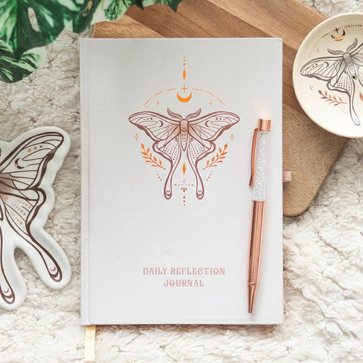 "Luna Moth Daily Reflection" Journal