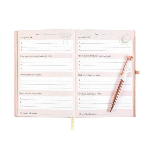 "Luna Moth Daily Reflection" Journal