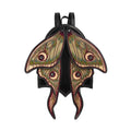 Mochila con alas móviles en forma de polilla con bordado de alta densidad en colores otoñales modelo Metamorphosis de Restyle vista frontal 