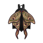 Mochila con alas móviles en forma de polilla con bordado de alta densidad en colores otoñales modelo Metamorphosis de Restyle vista frontal 