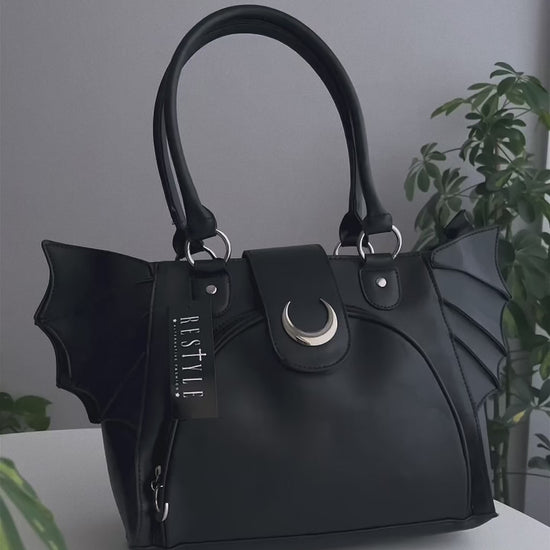 Video de bolso grande Elegant Goth de la marca Restyle